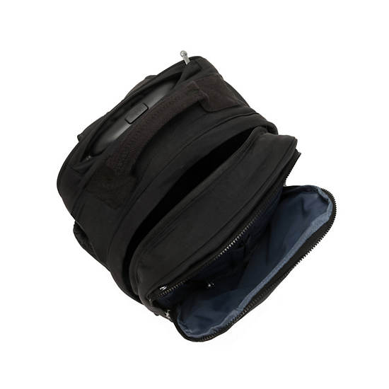 Kipling Gaze Large Rolling Rygsække Sort | DK 1532MQ